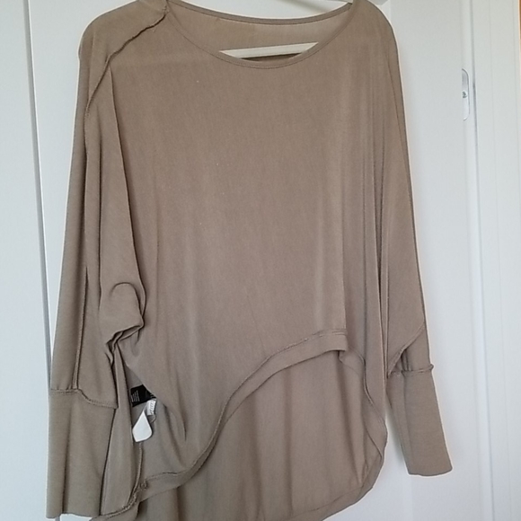 Oxford Circus Khaki Tricot Top Size 12 - Picture 13 of 16